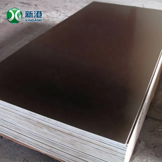 12mm 15mm 18mm Nhà máy Ván khuôn bê tông trực tiếp Ván ép phủ phim 1220x2440mm