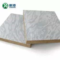 Giấy MDF phủ Melamine hạt đen có độ bền cao 18mm