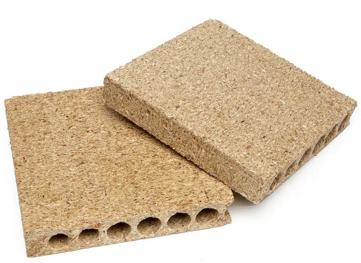28mm 33mm 35mm 38mm Hollow Partical Board Tubular Chipboard Core Particle Board Chipboard Door Melamine