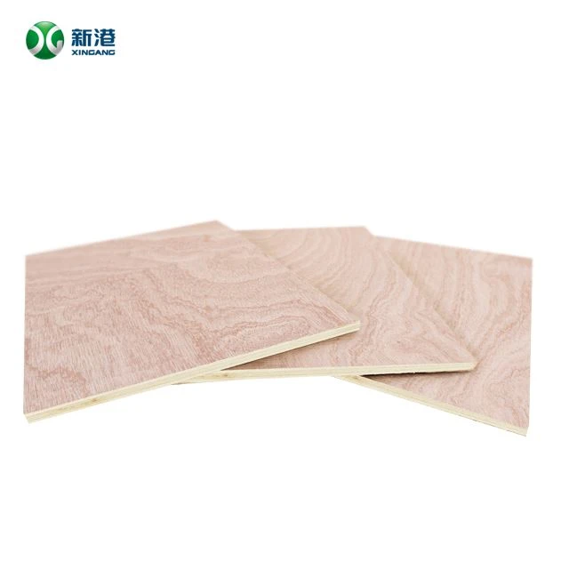 3mm 5mm 9mm Oak Walnut Veneer Ván ép Sapele Ván ép thương mại