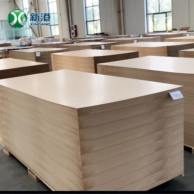 Melamine trắng 15mm Mdf để bán 1220 * 2440mm / 1830 * 3660mm