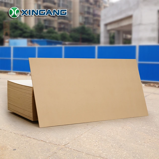 1220x2440mm Laminated Plain Mdf Board Medium Density Fiberboard Mdf Sheet