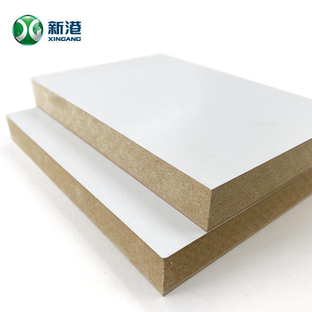 12mm 15mm 18mm 1220x2440mm White Two Sides Melamine MDF Board