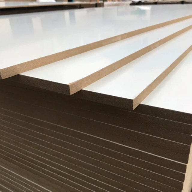 2 mặt melamine bảng mdf nhiều lớp với hạt coloa để sử dụng đồ nội thất